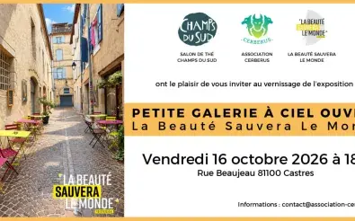 Invitation vernissage de rue